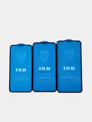 Черный закаленное защитное стекло 10D/15D на iPhone 7/8 7Plus/8Plus