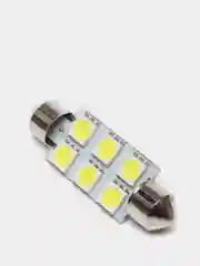 Автомобильная светодиодная лампа 5050 6SMD салона, освещения багажника, заднего номера
