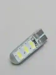 Лампа светодиодная 12V W5W/T10 CANBUS 6SMD (5630) с встроенной обманкой комплект 2 шт