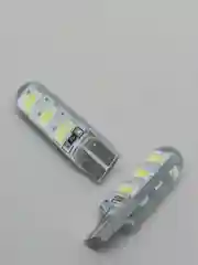 Лампа светодиодная 12V W5W/T10 CANBUS 6SMD (5630) с встроенной обманкой комплект 2 шт