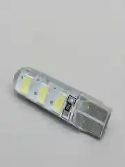 Лампа светодиодная 12V W5W/T10 CANBUS 6SMD (5630) с встроенной обманкой комплект 2 шт