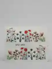 Красный слайдеры для дизайна ногтей