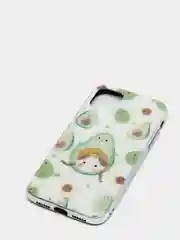 Зеленый чехол iPhone 11, из оргстекла