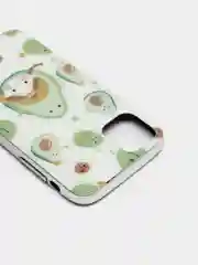 Зеленый чехол iPhone 11, из оргстекла