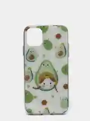 Зеленый чехол iPhone 11, из оргстекла