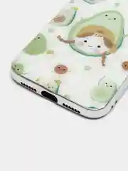 Зеленый чехол iPhone 11, из оргстекла