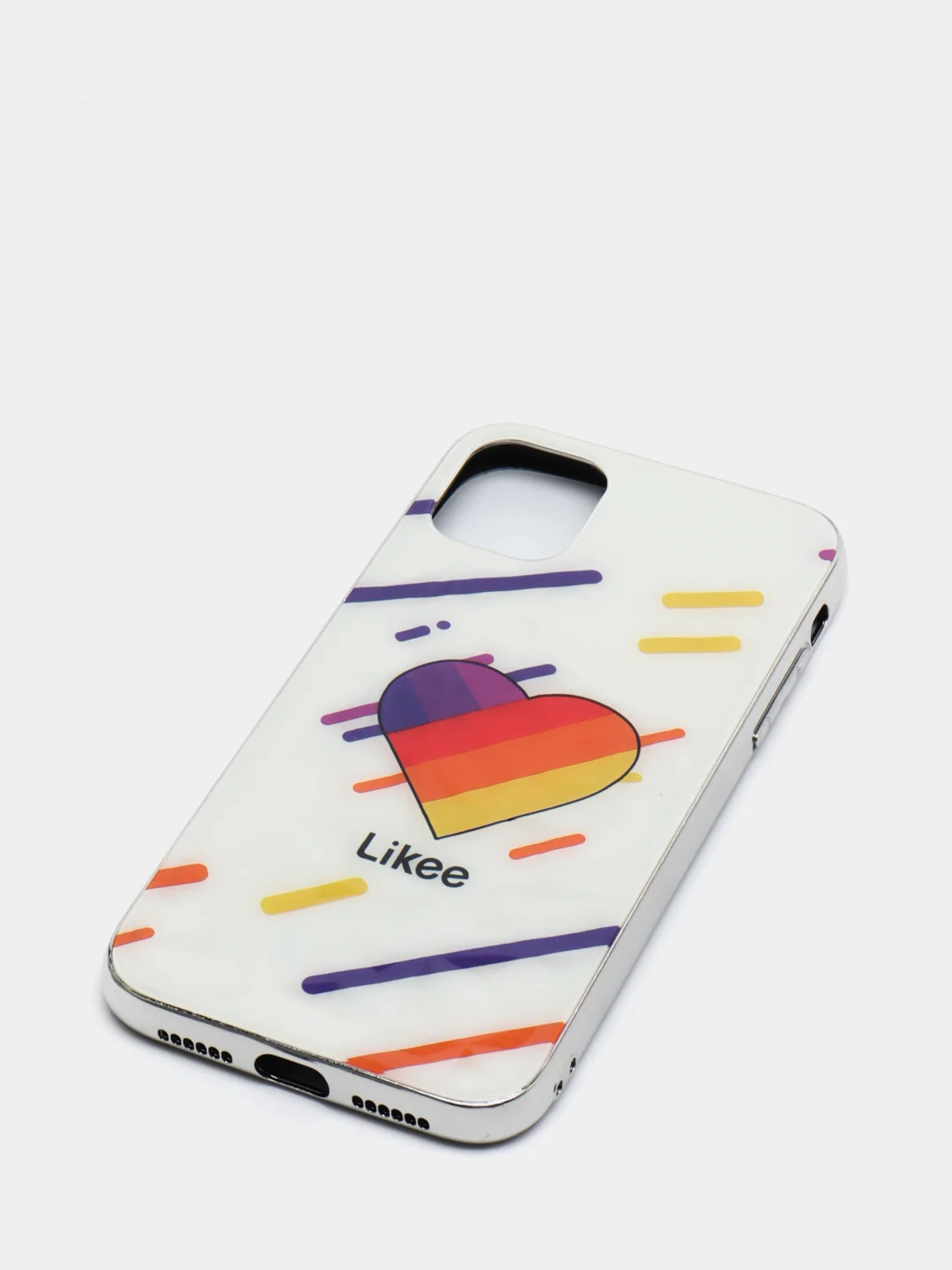 Белый чехол iPhone 11, из оргстекла