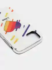 Белый чехол iPhone 11, из оргстекла