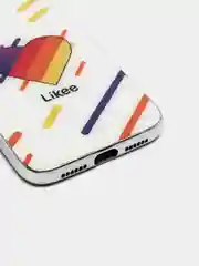 Белый чехол iPhone 11, из оргстекла