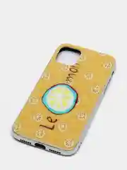 Желтый чехол iPhone 11, из оргстекла