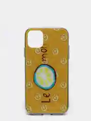 Желтый чехол iPhone 11, из оргстекла