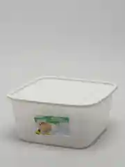 Белый квадратный контейнер "Унико"