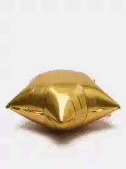 Золотой матовый воздушный шар "Звезда", "Сердце"