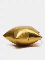 Золотой матовый воздушный шар "Звезда", "Сердце"