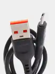 Кабель USB Denmen Micro USB/ Type-C/ Lightning, 2.4A, Fast Charge