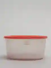 Коралловый контейнер круглый, низкий