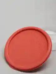 Коралловый контейнер круглый, низкий