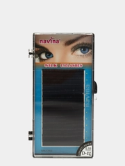Ресницы для наращивания NaVina, изгибы C, D