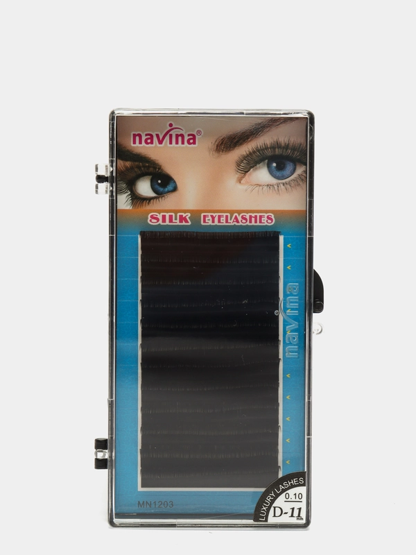 Ресницы для наращивания NaVina, изгибы C, D