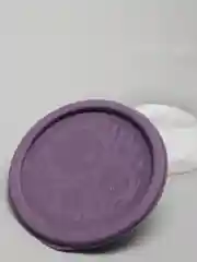 Аметистовый контейнер круглый, низкий