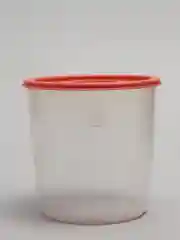 Коралловый контейнер круглый, высокий