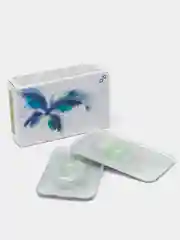 Зеленый цветные контактные линзы Офтальмикс Butterfly 1 Tone