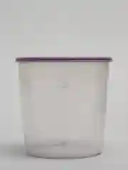 Аметистовый контейнер круглый, высокий