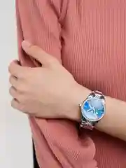 Серебряный наручные часы, женские