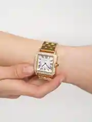 Золотистый хаки женские наручные часы