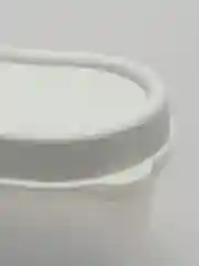Белый контейнер для сыпучих продуктов Альто