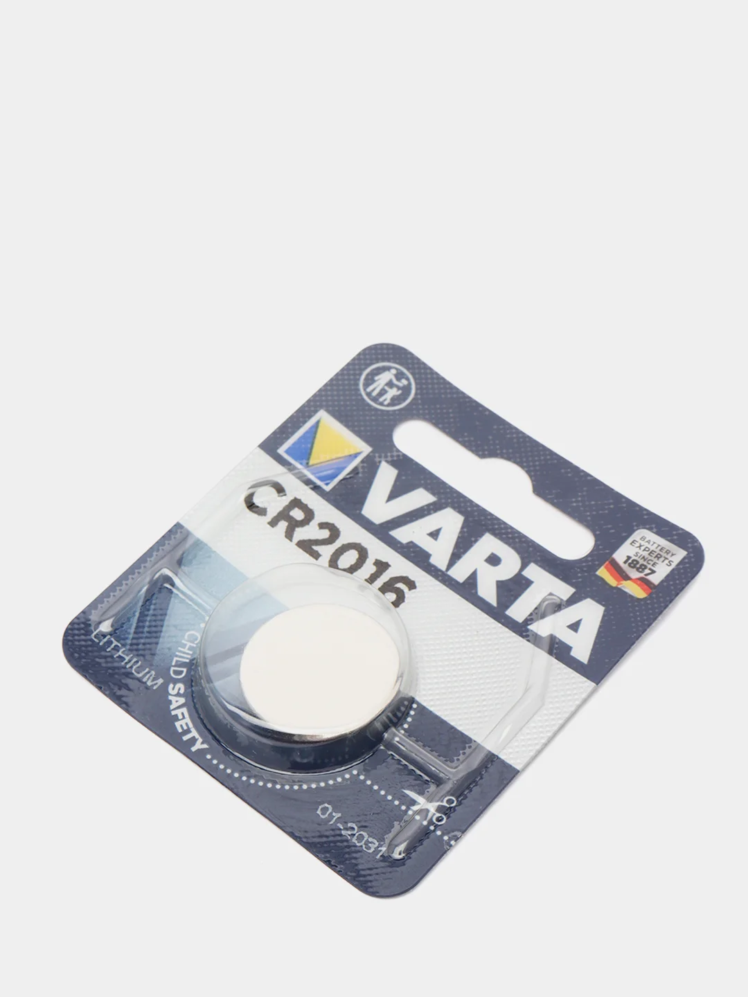 Батарейка VARTA CR2016, литиевая 3 V