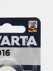 Батарейка VARTA CR2016, литиевая 3 V