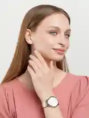 Серебряный женские наручные часы
