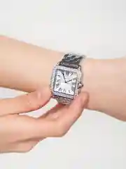Серебряный женские наручные часы
