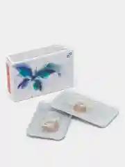 Золотой цветные контактные линзы Офтальмикс Butterfly 1 Tone