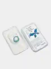 Синий цветные контактные линзы Офтальмикс Butterfly 3 Tone