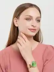 Зеленый наручные часы, женские