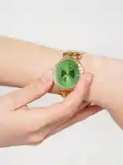 Зеленый наручные часы, женские