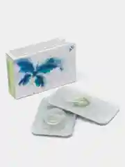 Зеленый цветные контактные линзы Офтальмикс Баттерфляй Butterfly One Month