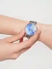 Синий наручные часы, женские