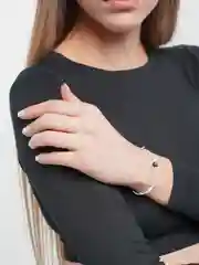 Красный браслет белая  нить с буквой Инициал, Handmade