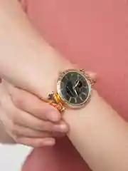 Черный наручные часы, женские