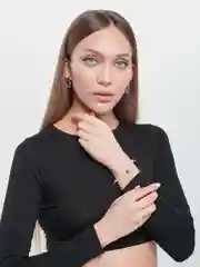 Карамельный браслет белая  нить с буквой Инициал, Handmade