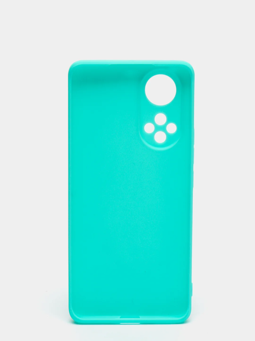 Бирюзовый чехол Honor 50, Huawei Nova 9 силиконовый, матовый