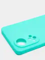Бирюзовый чехол Honor 50, Huawei Nova 9 силиконовый, матовый