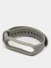 Серый силиконовый ремешок для фитнес-браслетов Xiaomi Mi Band 5 / 6