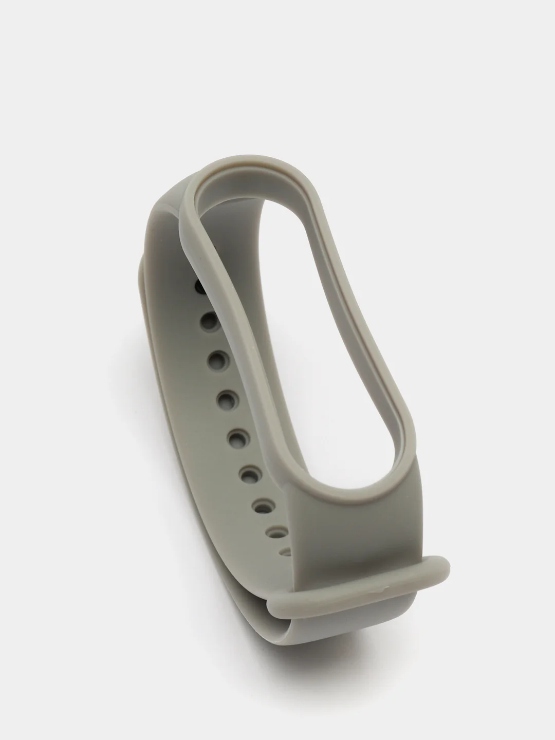Серый силиконовый ремешок для фитнес-браслетов Xiaomi Mi Band 5 / 6