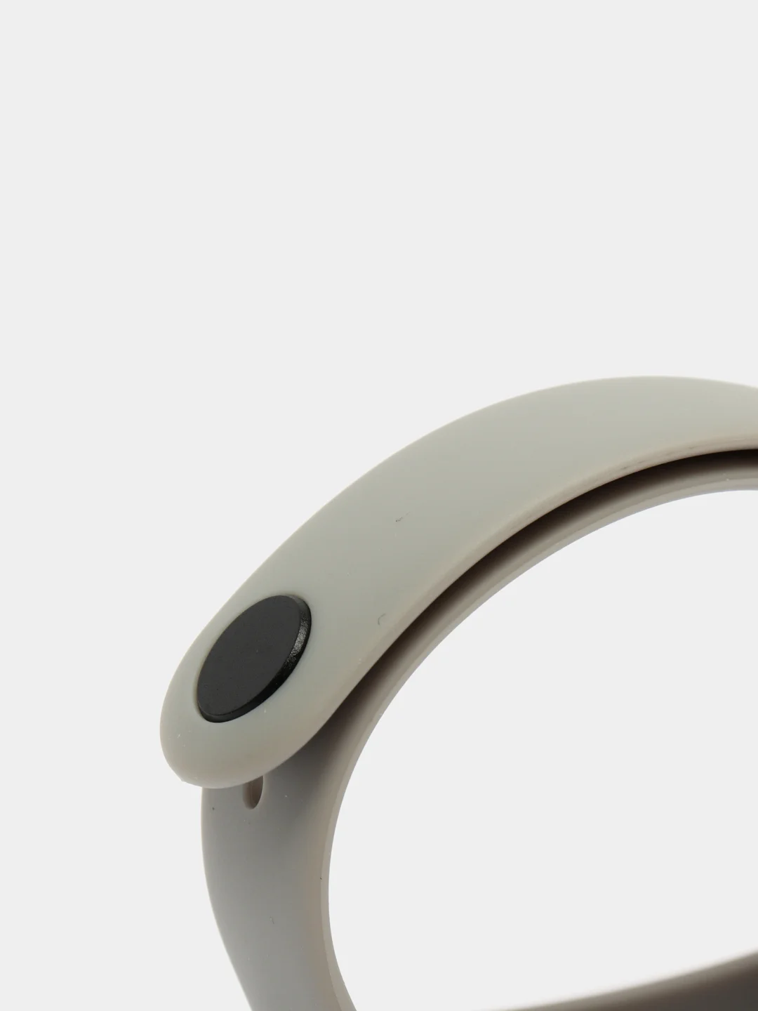 Серый силиконовый ремешок для фитнес-браслетов Xiaomi Mi Band 5 / 6