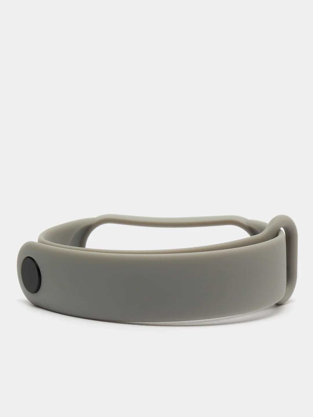 Серый силиконовый ремешок для фитнес-браслетов Xiaomi Mi Band 5 / 6
