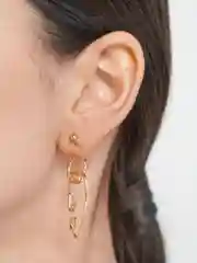 Серьги женские "Лица"